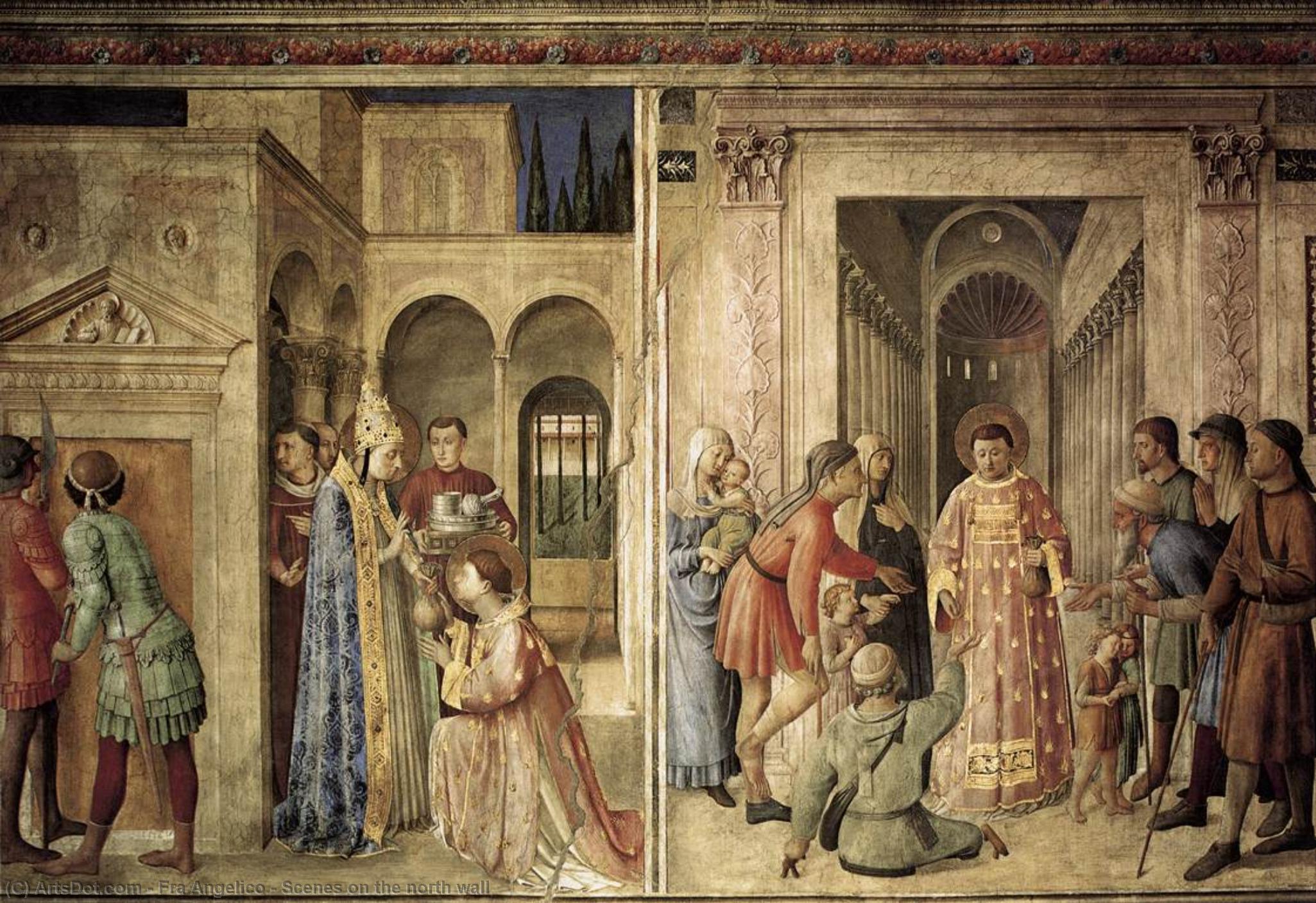 Scenes On The North Wall — Fra Angelico