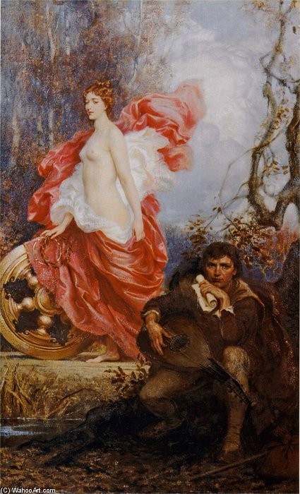 Art And The Jade - — Herbert James Draper
