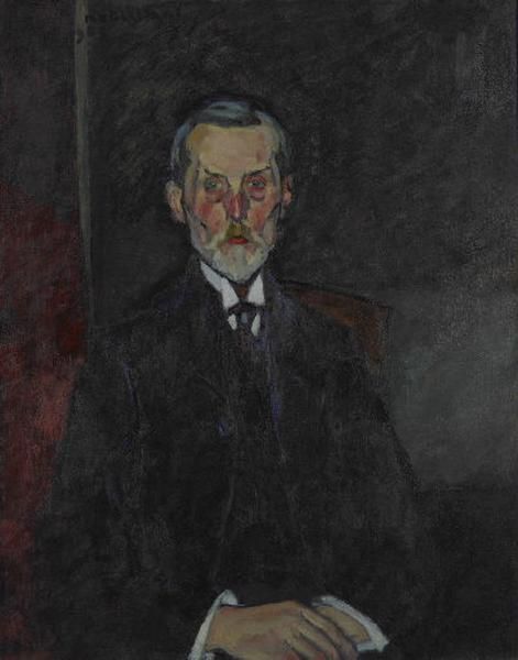 Jean Baptiste Alexandre Au Crucifix Portrait De Jean Baptiste Alexandre — Amedeo Clemente Modigliani