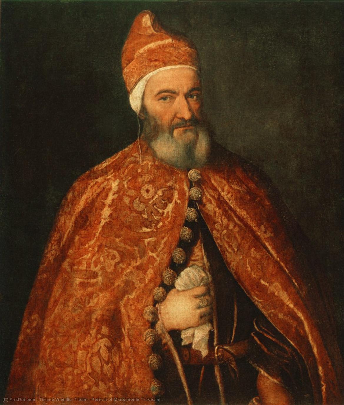 Portrait Of Marcantonio Trevisani — Titian