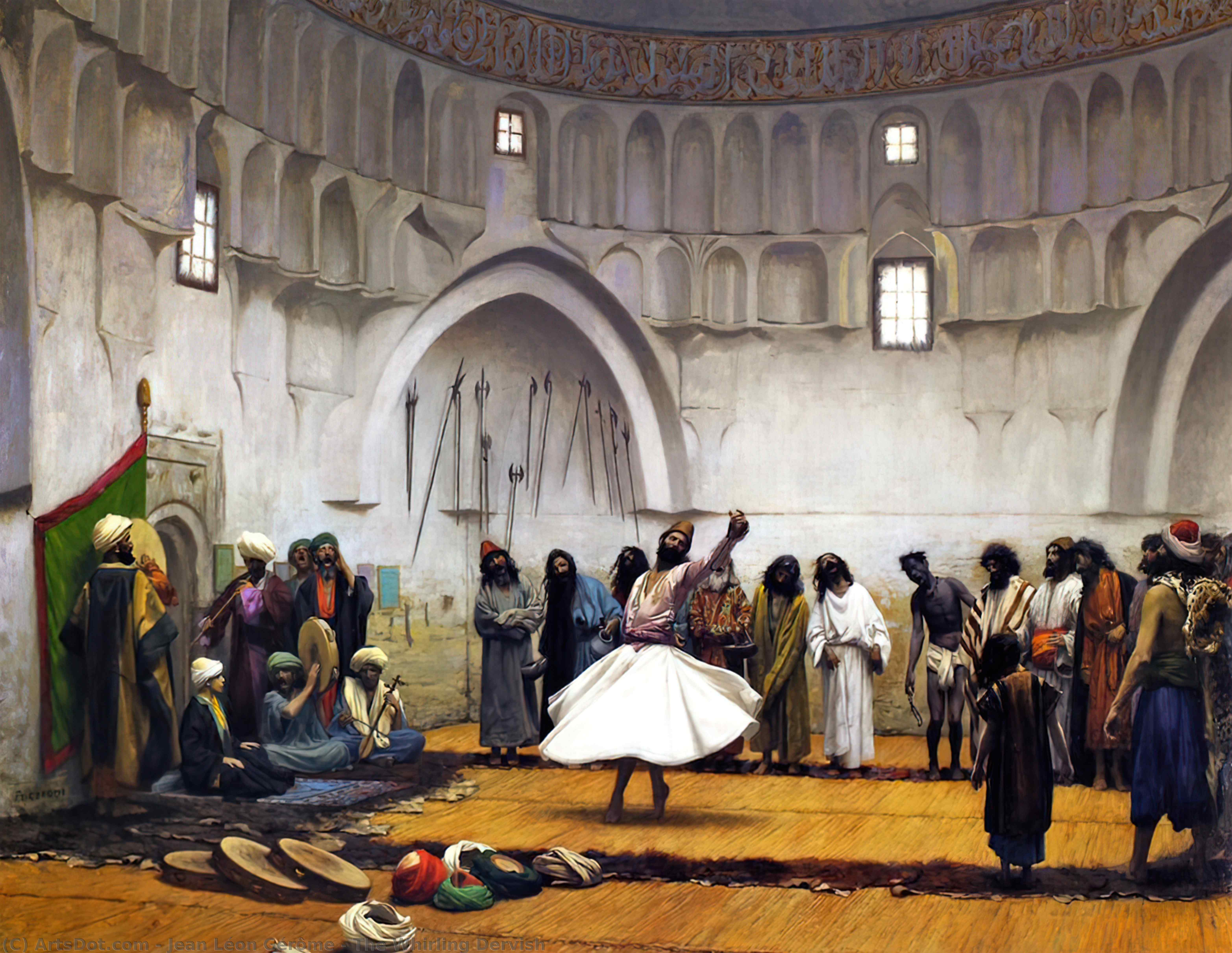 The Whirling Dervish — Jean-léon Gérôme
