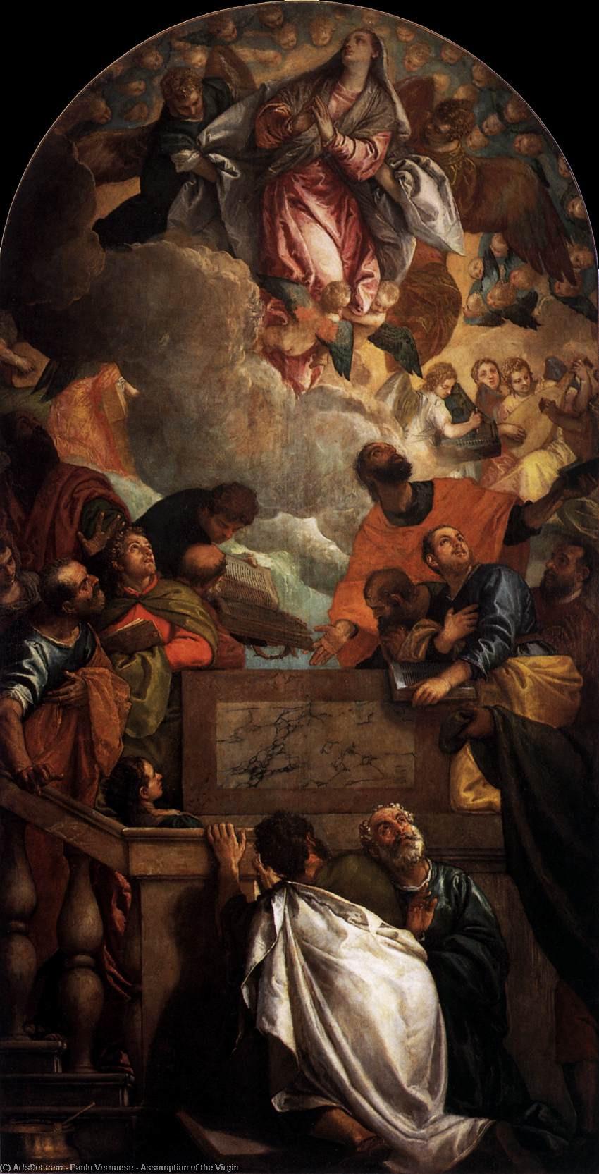 Assumption Of The Virgin — Paolo Veronese