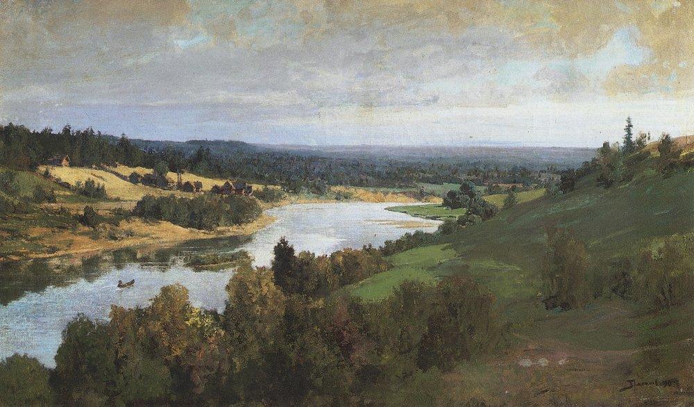Oyat River — Vasily Dmitrievich Polenov