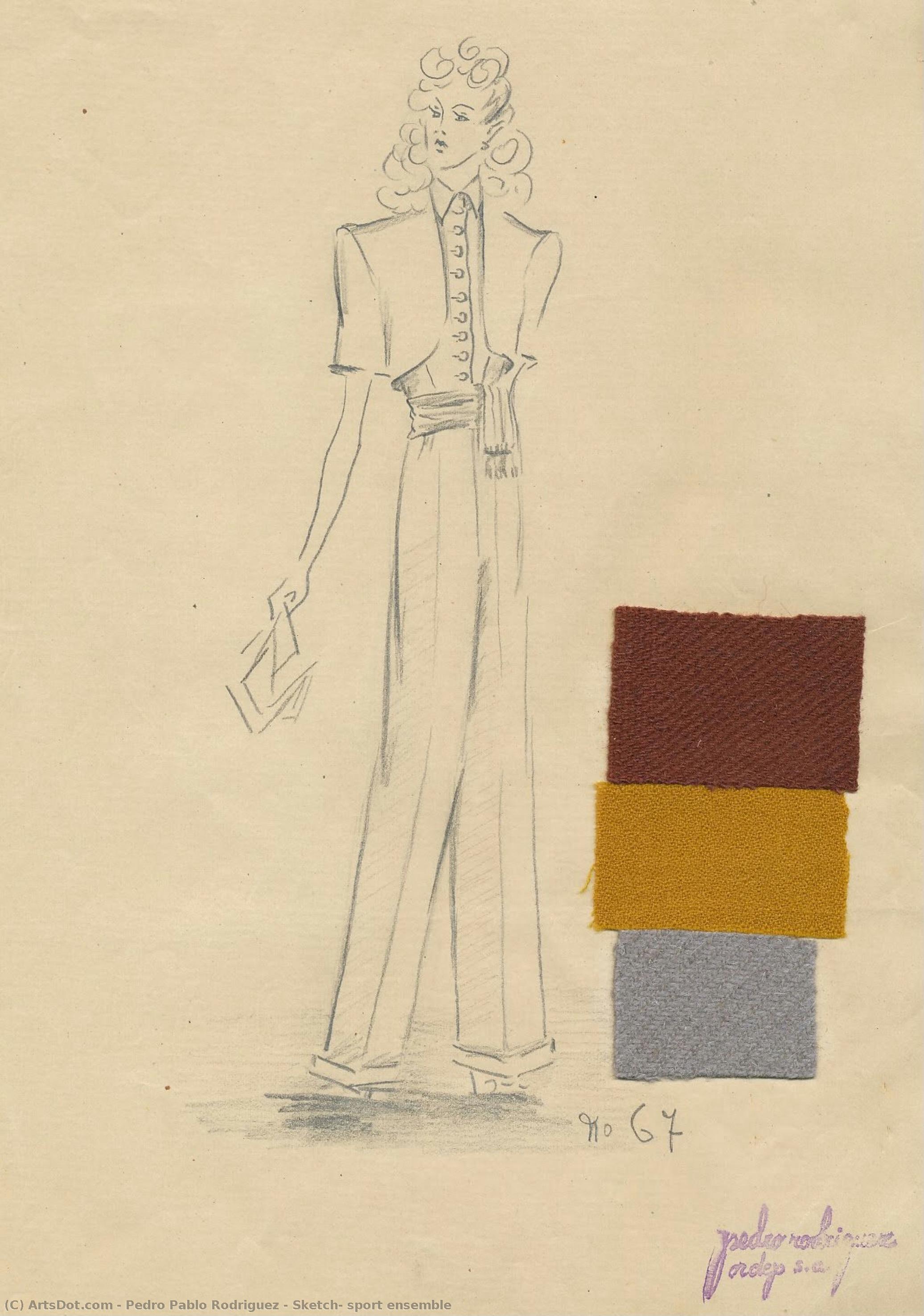 Sketch, Sport Ensemble — Pedro Pablo Rodriguez