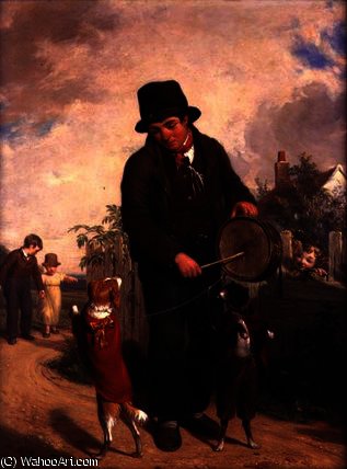 The Strolling Player — William Frederick Witherington