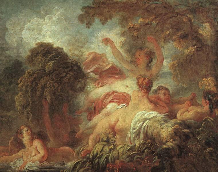 The Bathers — Jean-honoré Fragonard