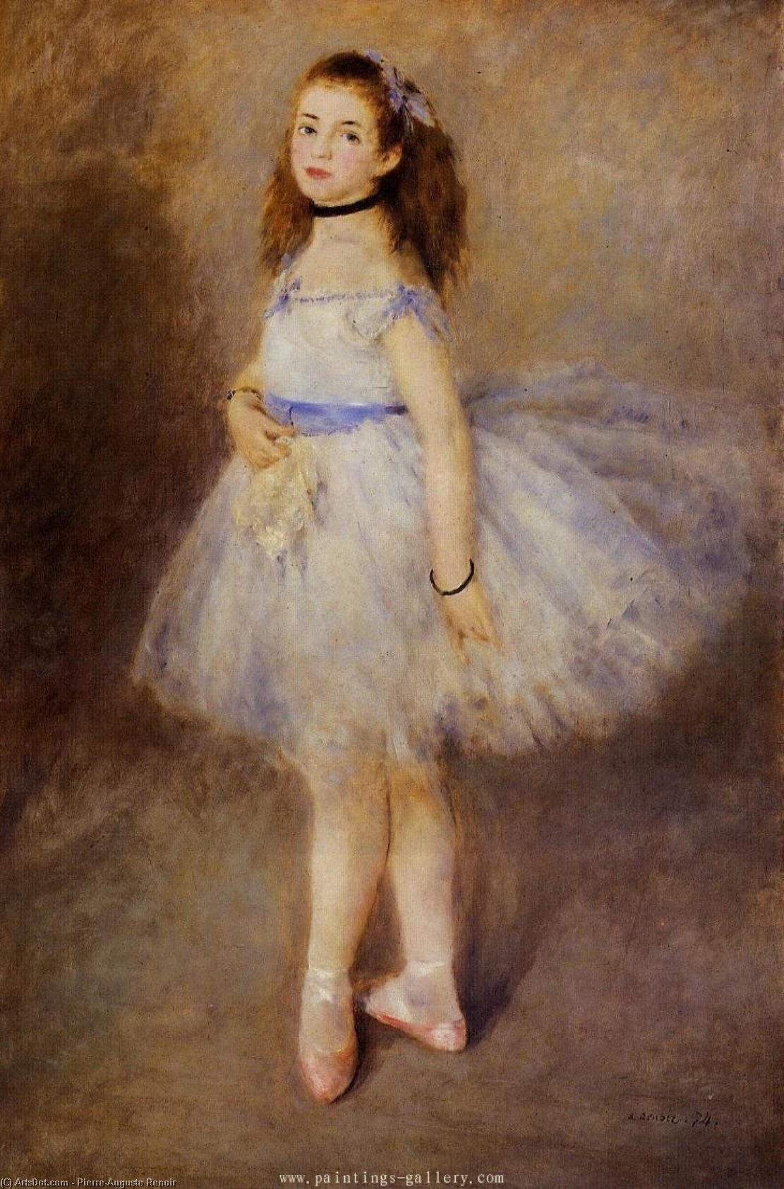 Dancer — Pierre-auguste Renoir