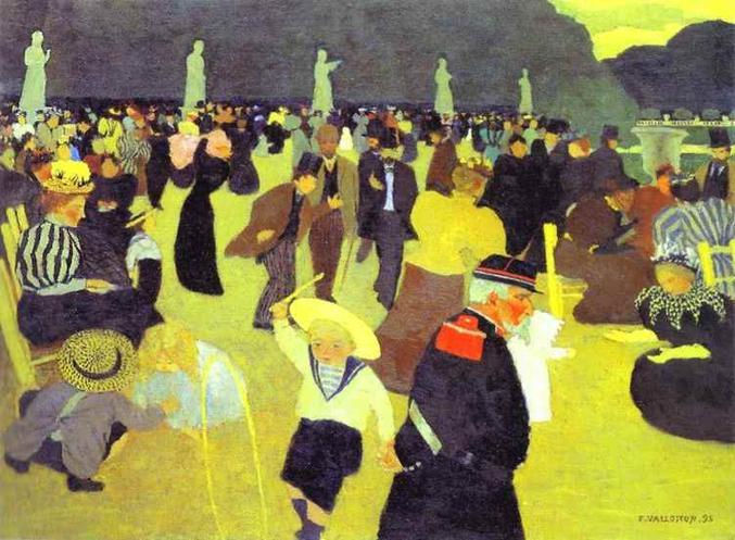 Luxembourg Garden — Félix Vallotton