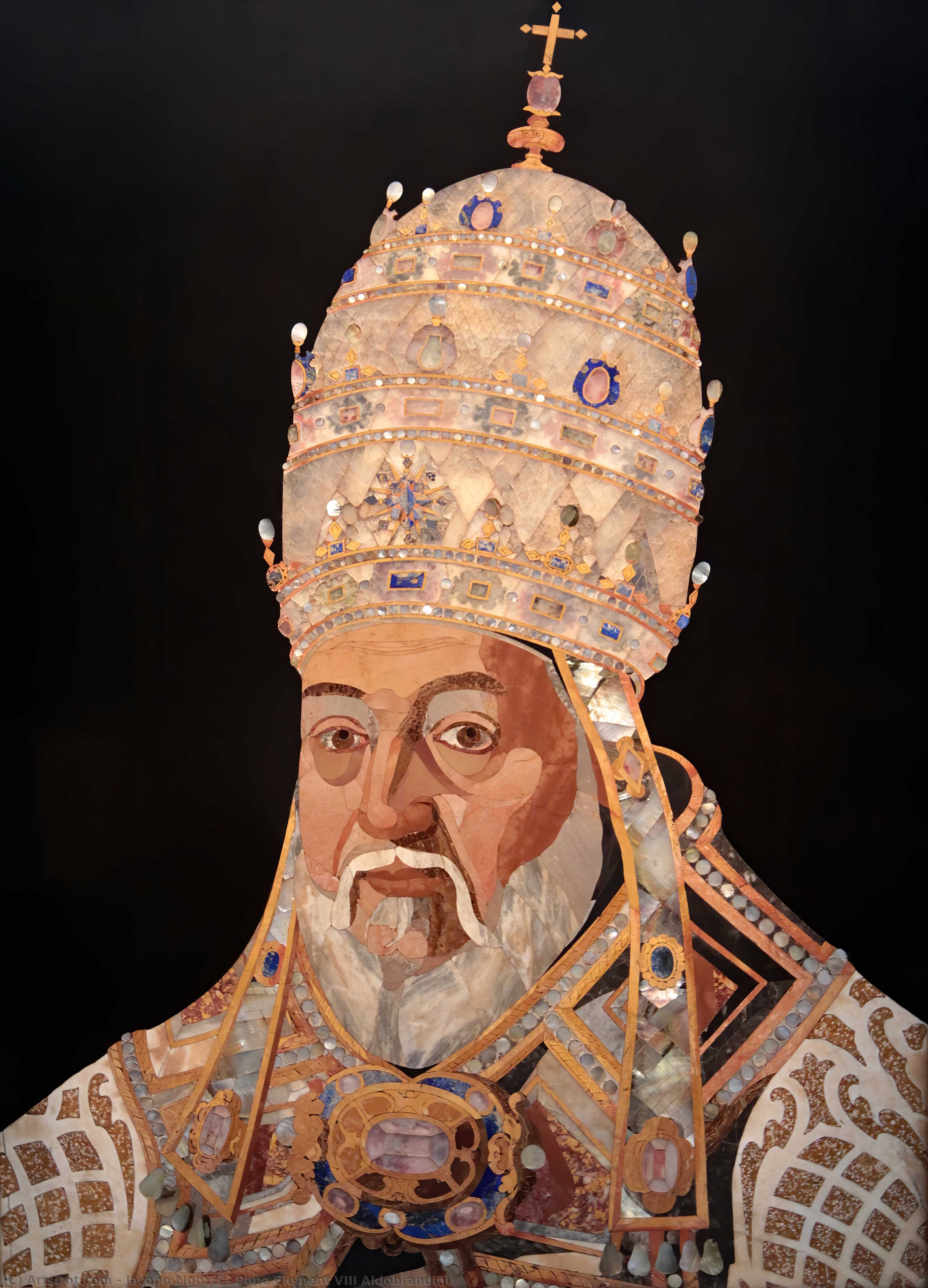 Pope Clement Viii Aldobrandini — Jacopo Ligozzi