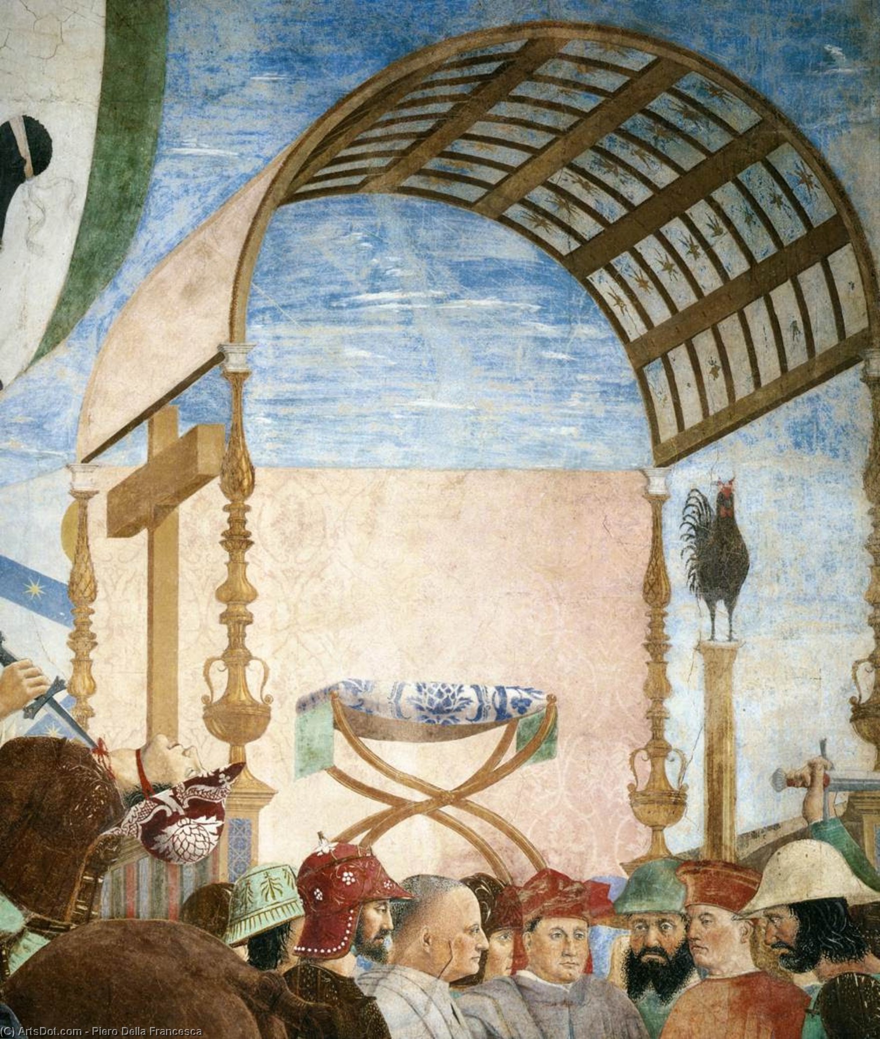 8. Battle Between Heraclius And Chosroes (detail) (17) — Piero Della Francesca