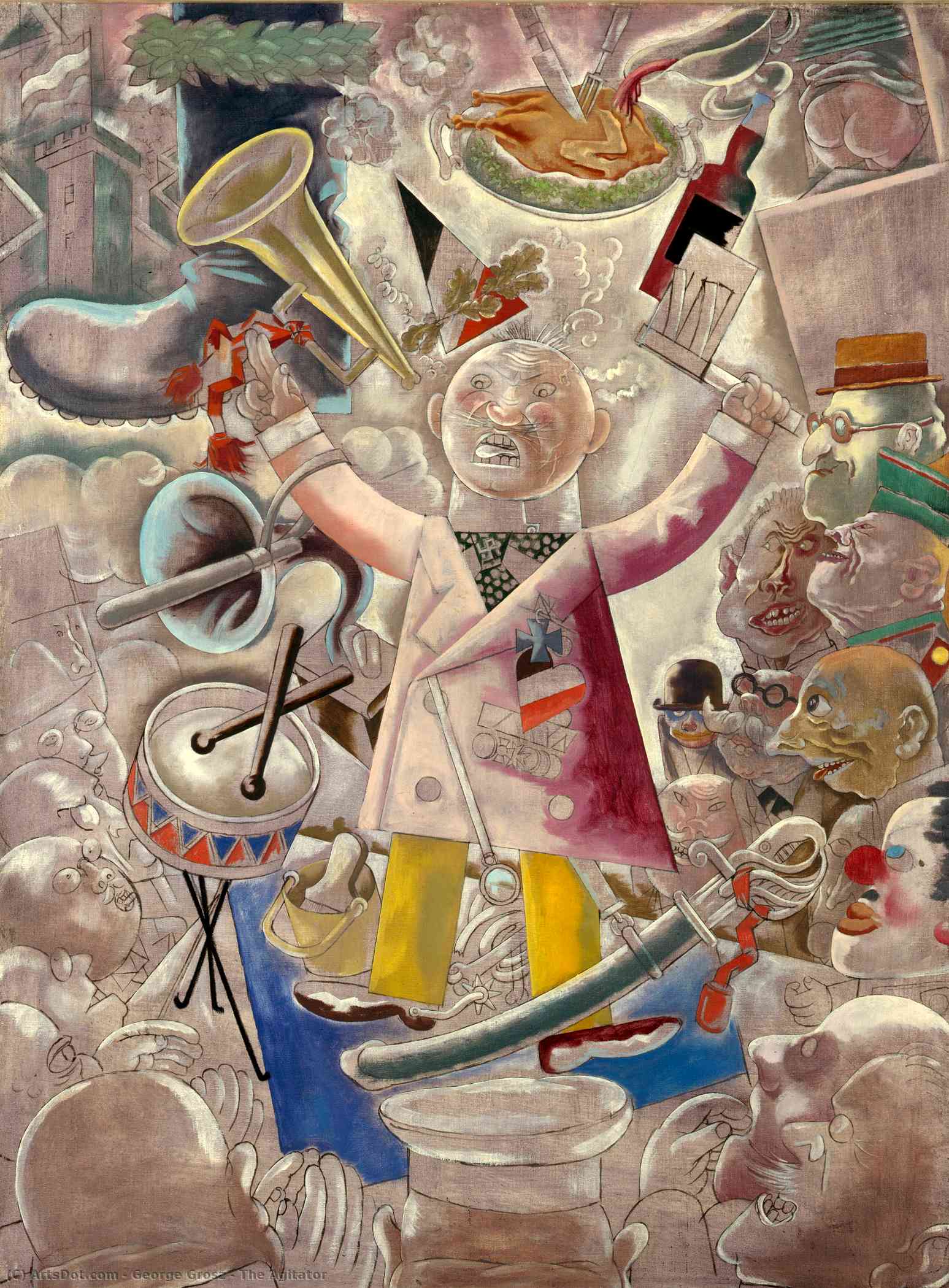 The Agitator — George Grosz