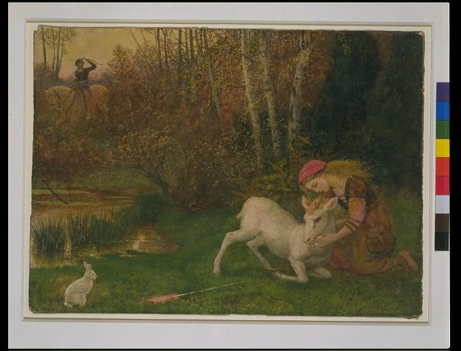The White Hind — Arthur Hughes