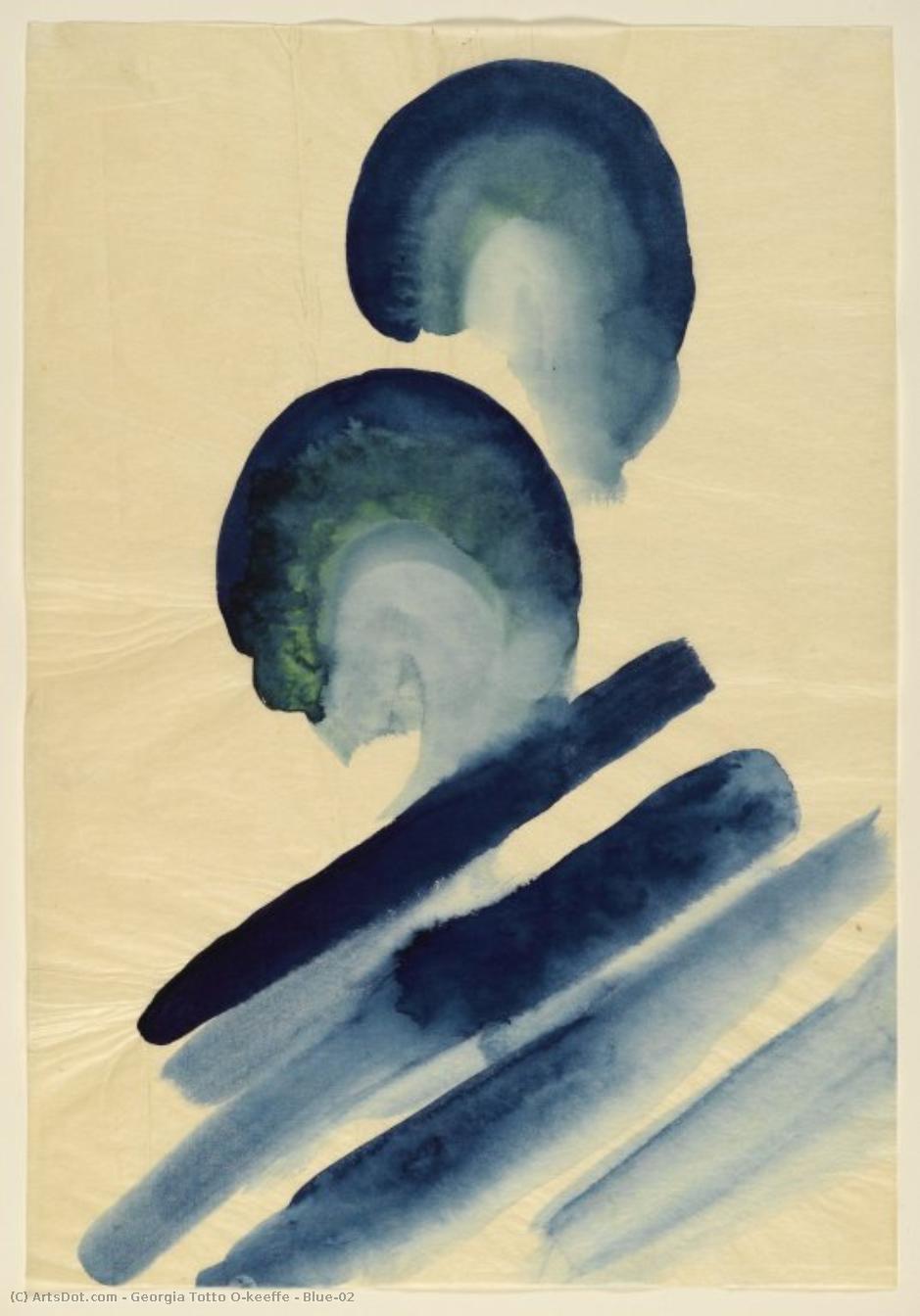 Azul-02 — Georgia O'keeffe