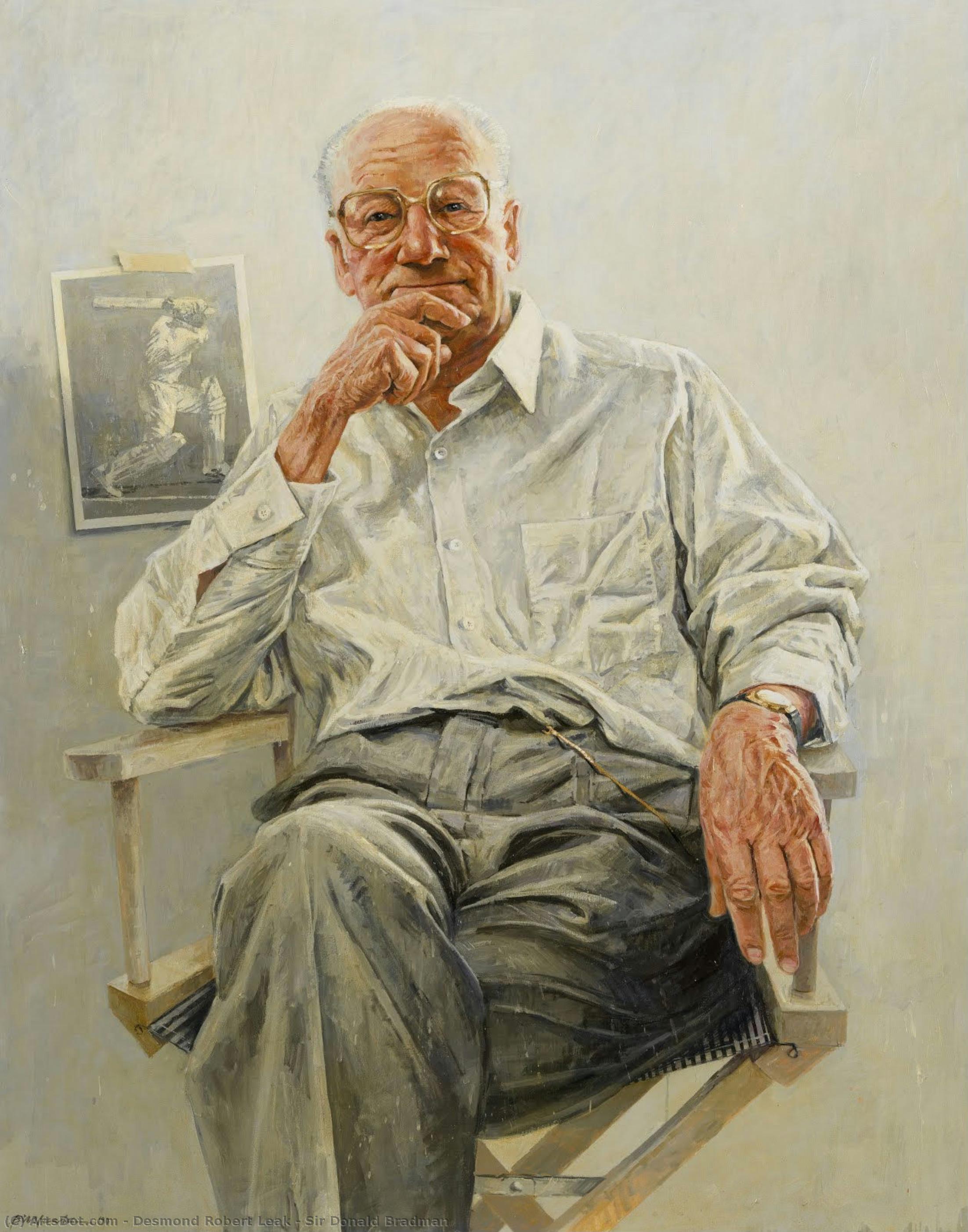 Sir Donald Bradman — Desmond Robert Leak