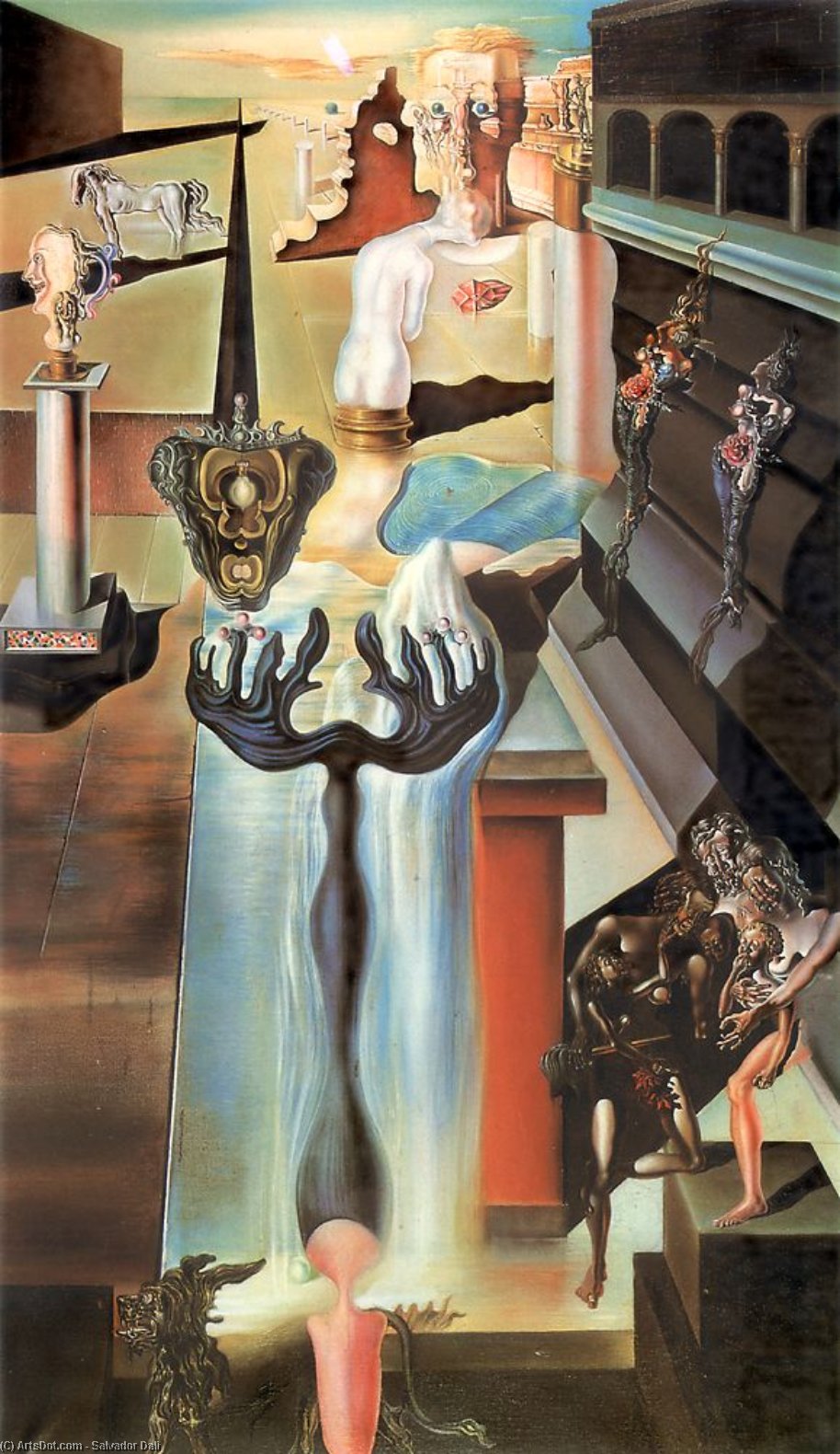 Invisible Man — Salvador Dalí
