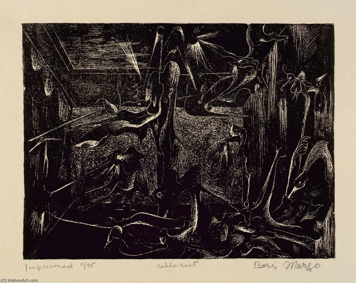 Imprisoned, From The Portfolio No. 1 — Boris Margo
