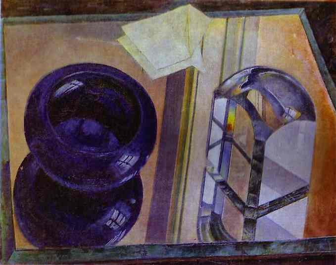 Still Life With Blue Ashtray — Kuzma Petrov-vodkin