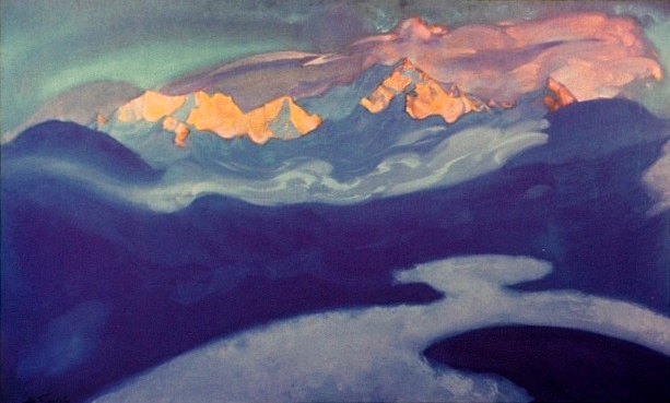 View Of Kangchenjunga From Turpindar — Nicholas Roerich