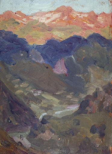 Le Pic De Sesque, Derniers Rayons — Damelincourt Hubert