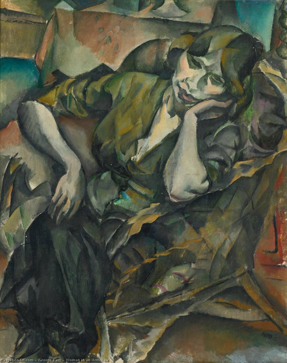 Woman In An Armchair — George Kars