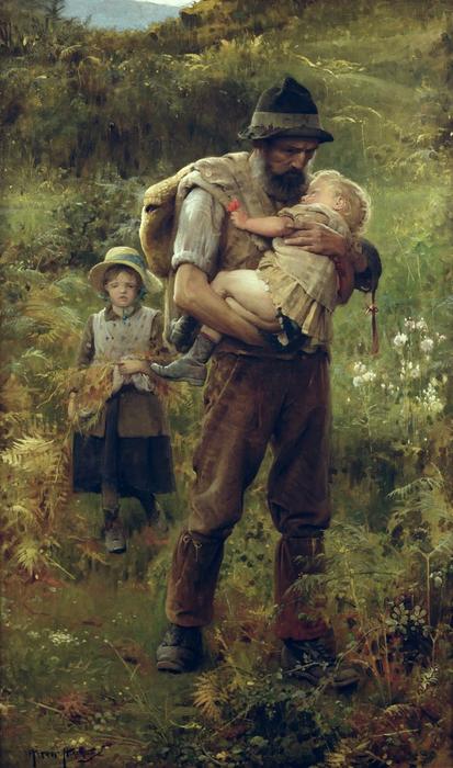 A Heavy Burden — Arthur Hacker