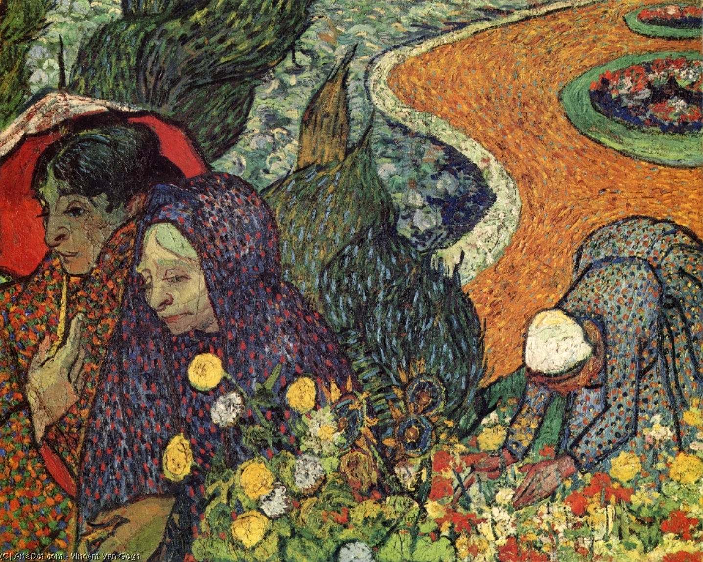 Memory Of The Garden Of Eden — Vincent Willem Van Gogh