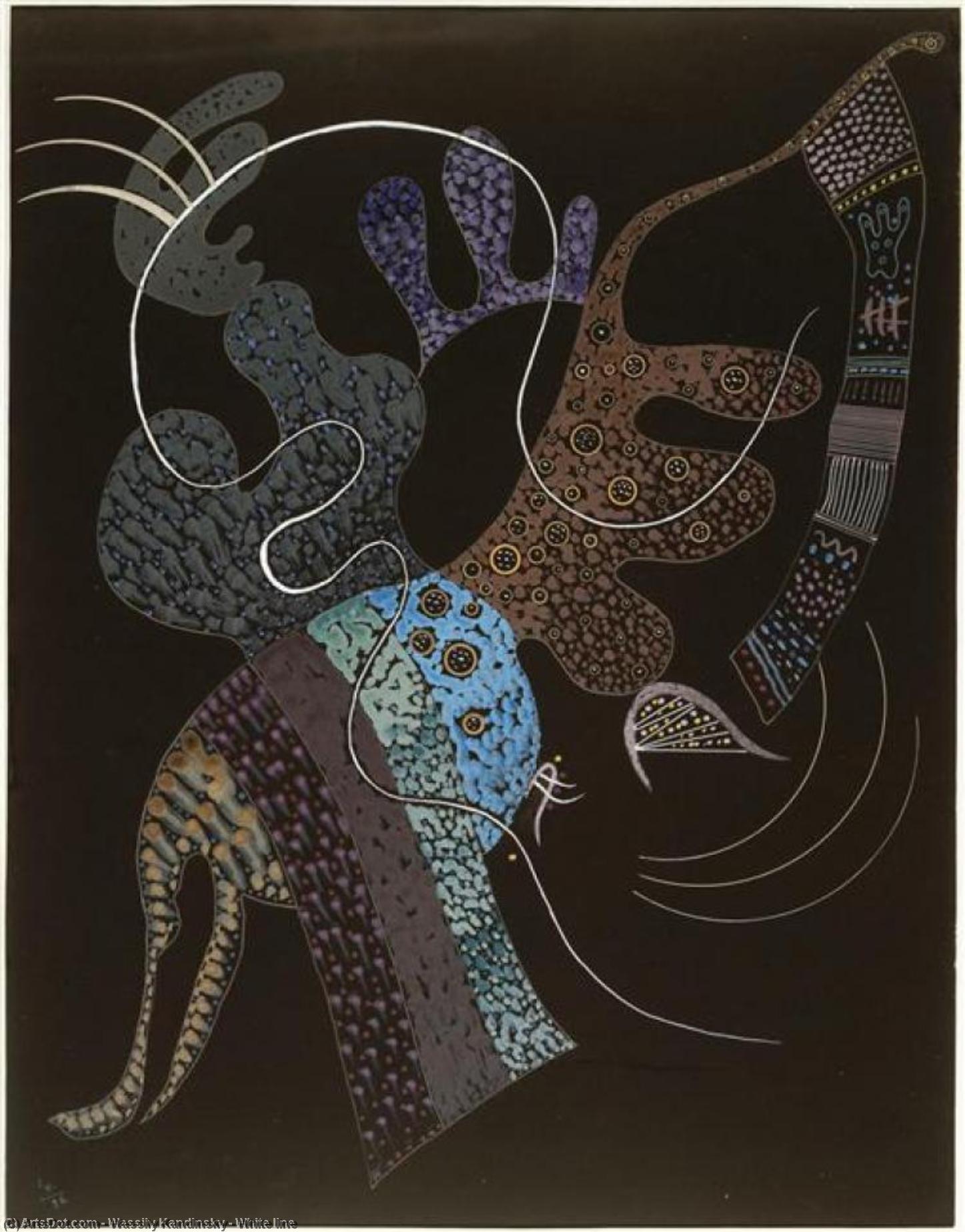 White Line — Wassily Wassilyevich Kandinsky