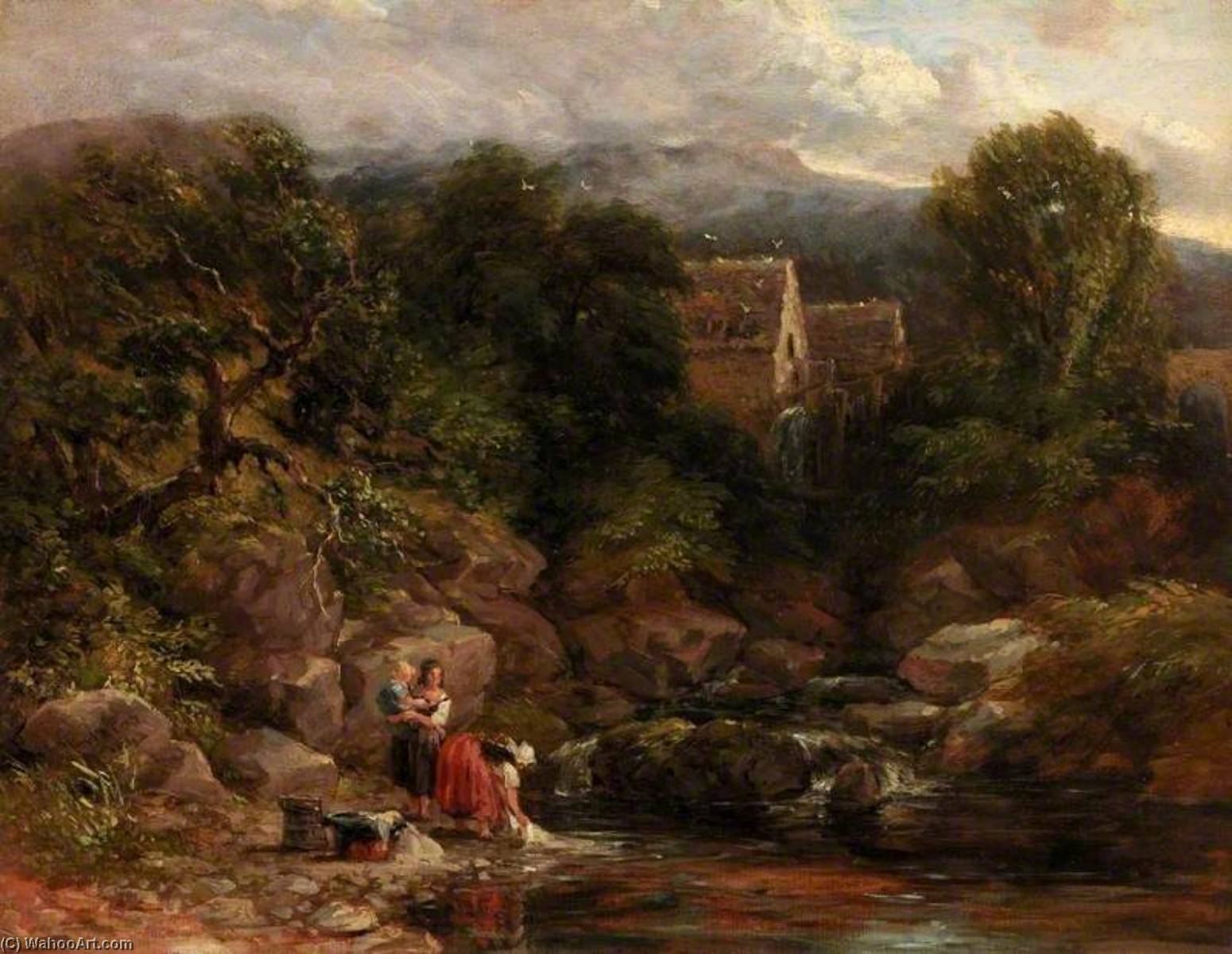Pandy Mill — David Cox The Elder