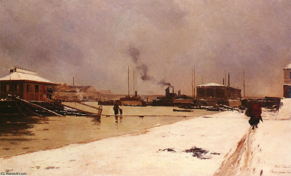 Vauthier Pierre Louis Leger Bas Port Du Pont De Tolbiac — Giorgio Vasari