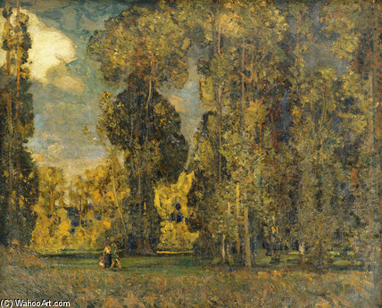 September Landscape — Alfred Edward East