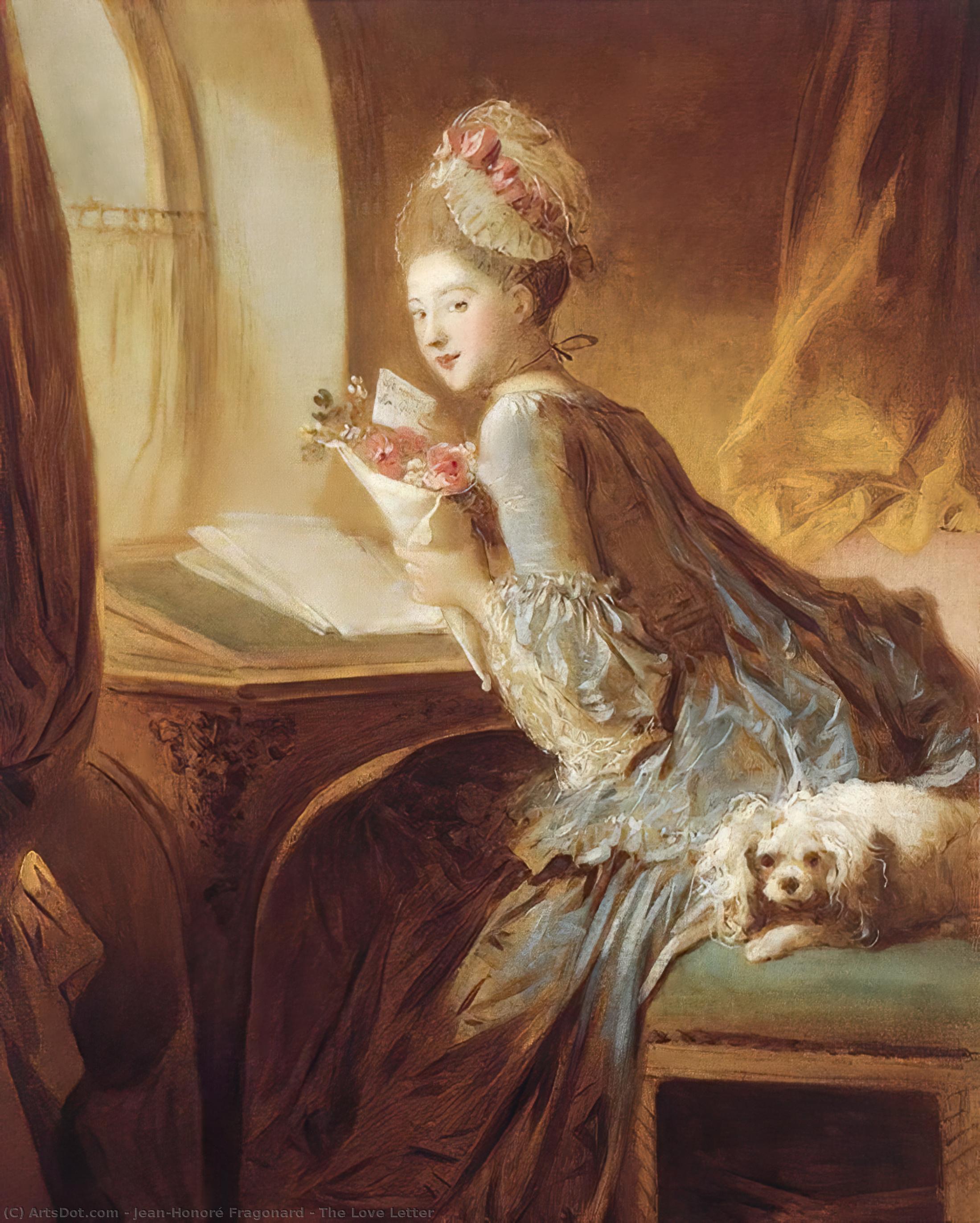 The Love Letter — Jean-honoré Fragonard