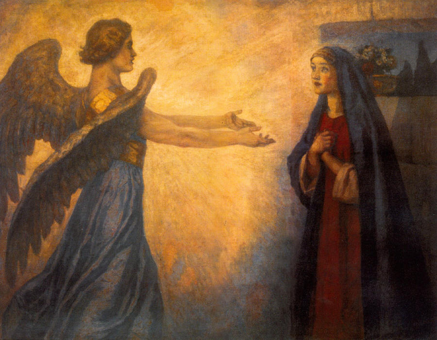 Annunciation — Vasily Ivanovich Surikov
