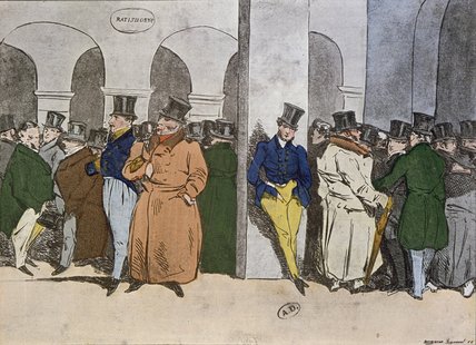 The Stock Exchange — Henri Bonaventure Monnier