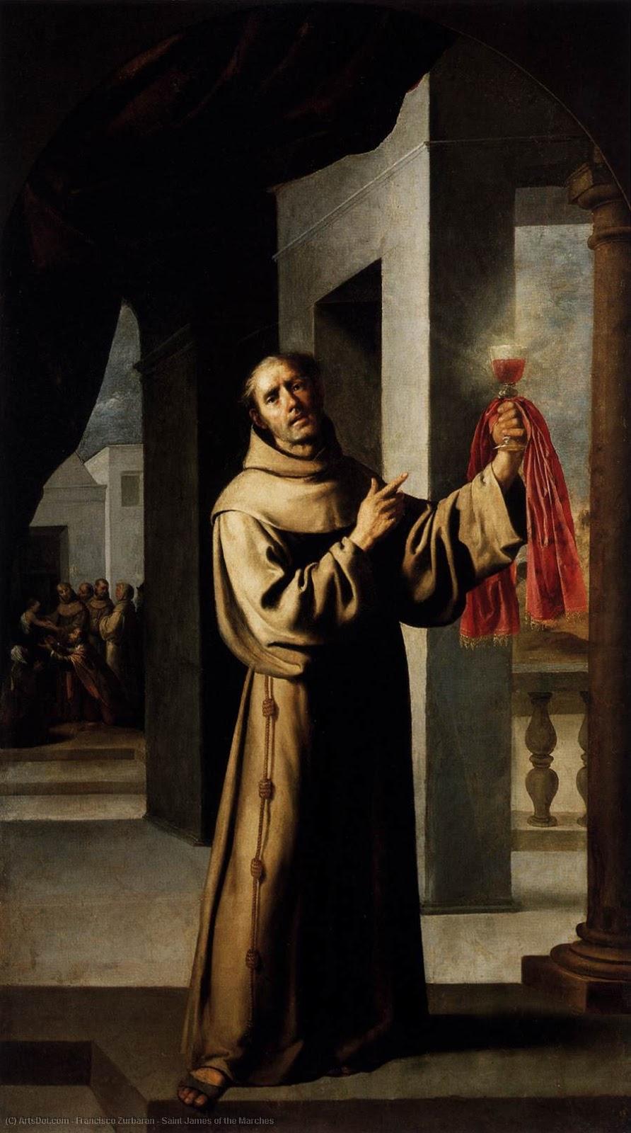 Saint James Of The Marches — Francisco De Zurbarán