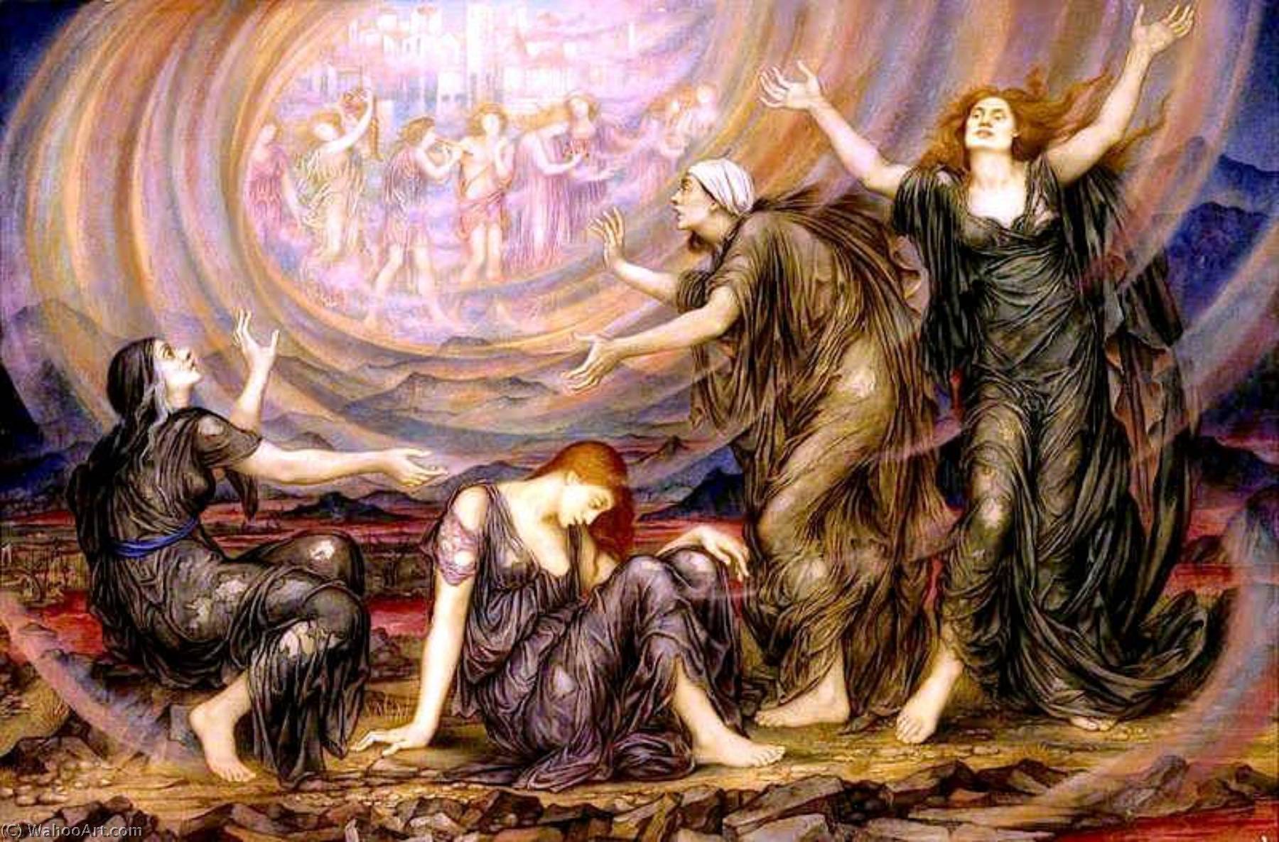 The Mourners — Evelyn De Morgan Née Pickering
