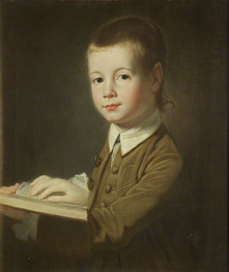 Portrait Of A Boy (probably James Collingwood) — George Romney