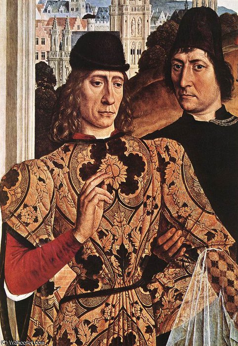The Ordeal By Fire (detail) — Dieric Bouts