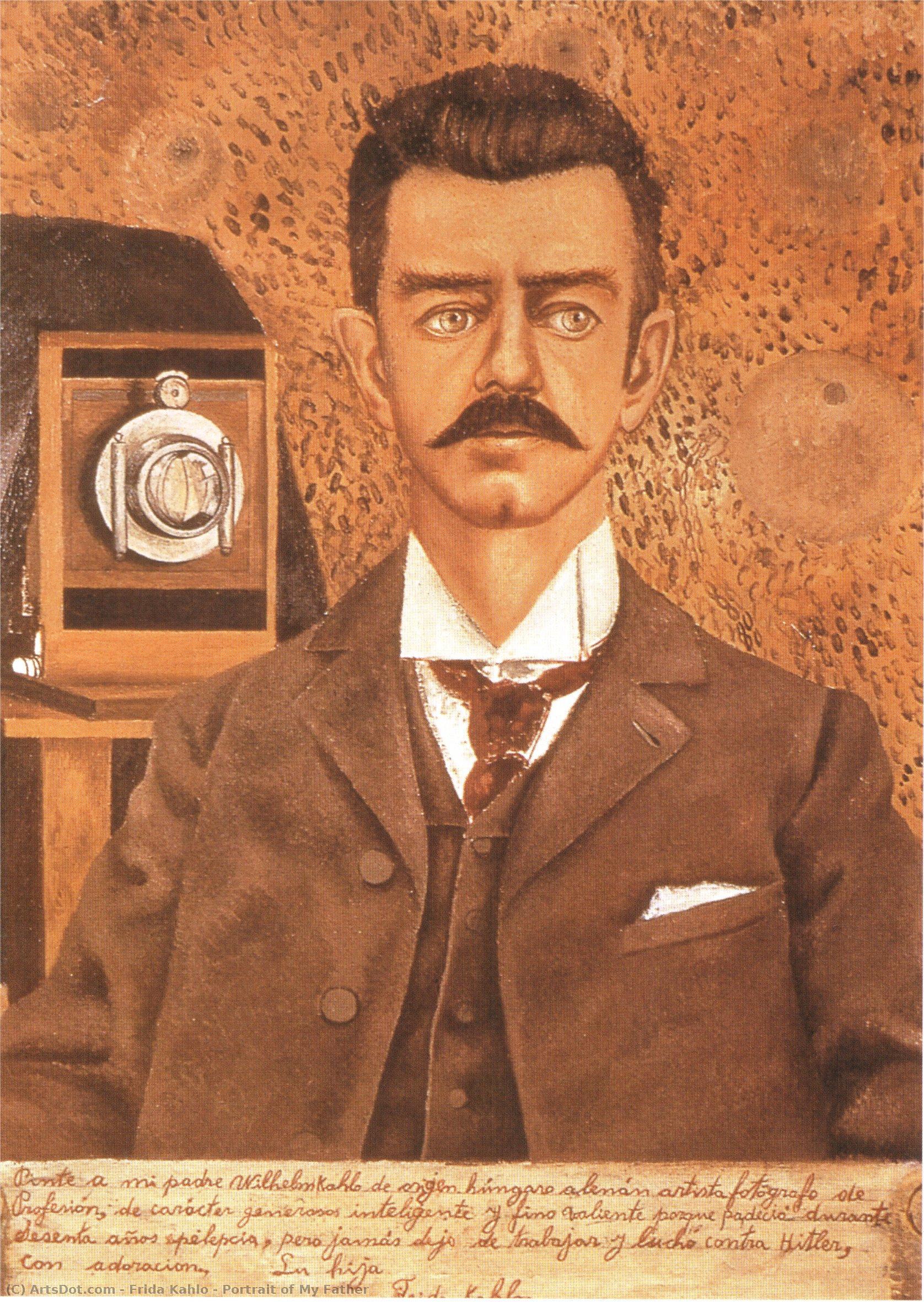 Portrait Of My Father — Frida Kahlo