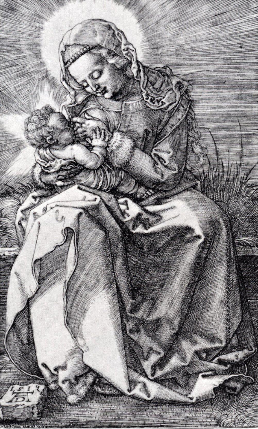 Madonna Nursing — Albrecht Dürer