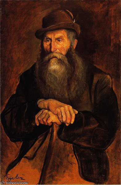 Portrait Of A Man — Albin Egger Lienz