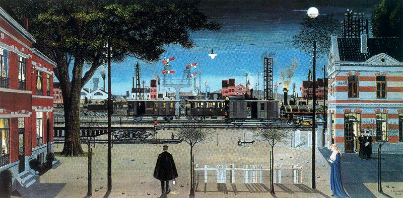 The Watcher Ii — Paul Delvaux