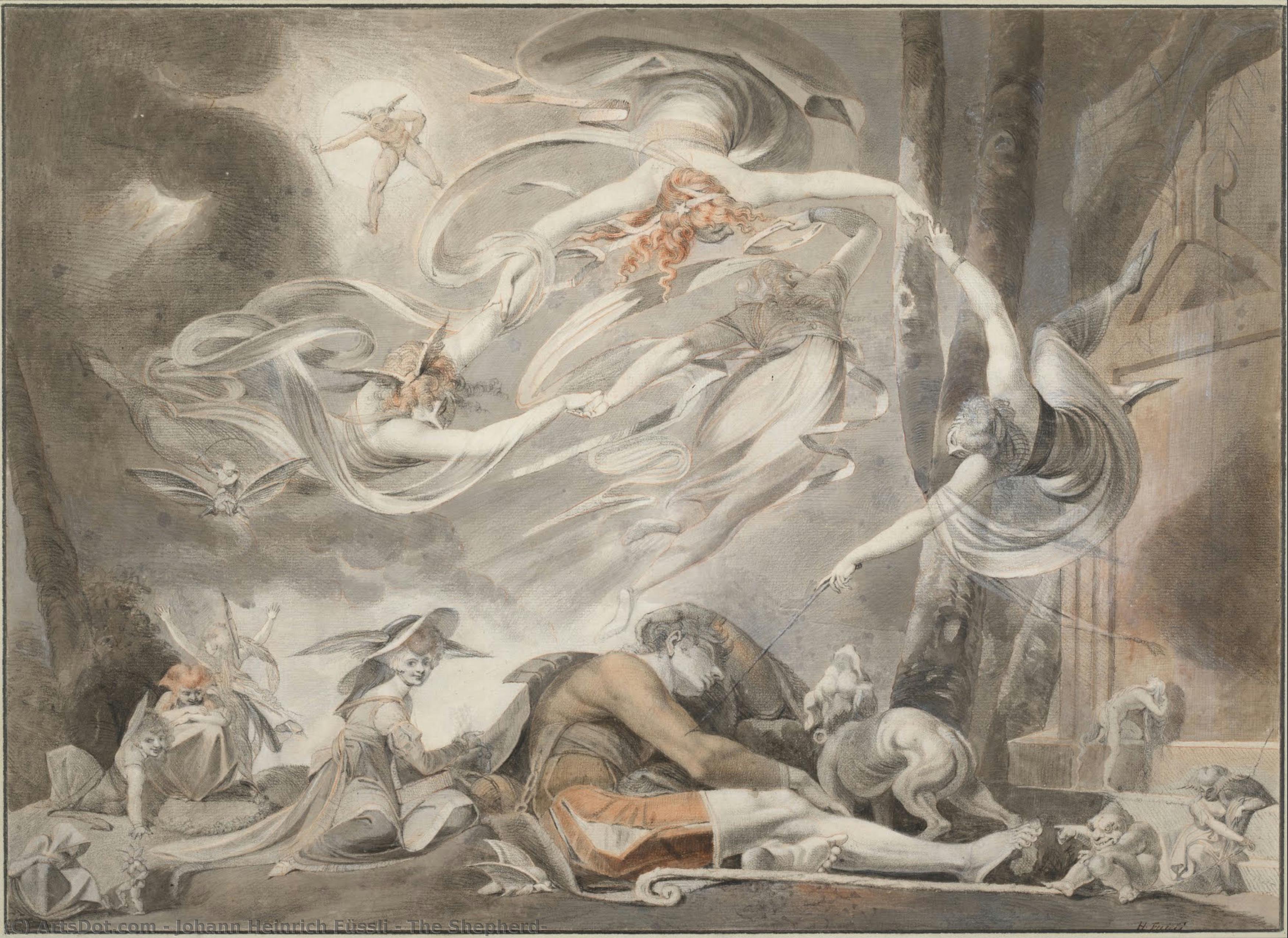 The Shepherd — Johann Heinrich Füssli