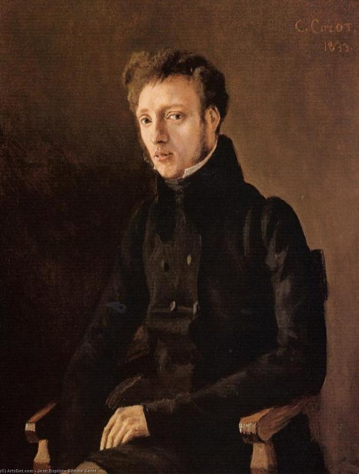 Toussaint Lemaistre, Architect — Jean-baptiste-camille Corot
