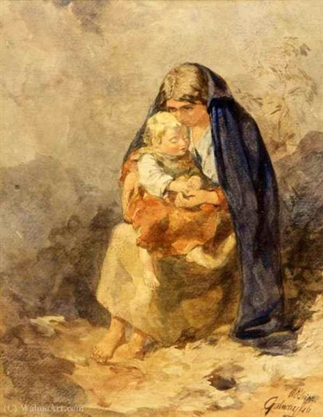 The Irish Mother — Alfred Downing Fripp
