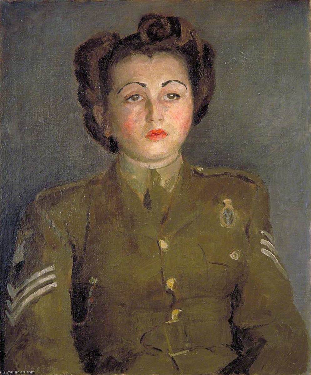 Portrait Of An Auxiliary Territorial Service Sergeant — Mary Potter