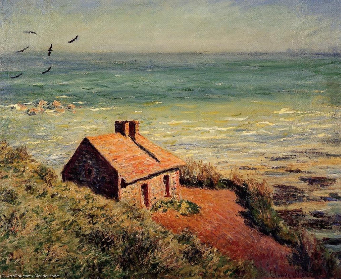 The Custom House, Morning Effect — Claude Monet
