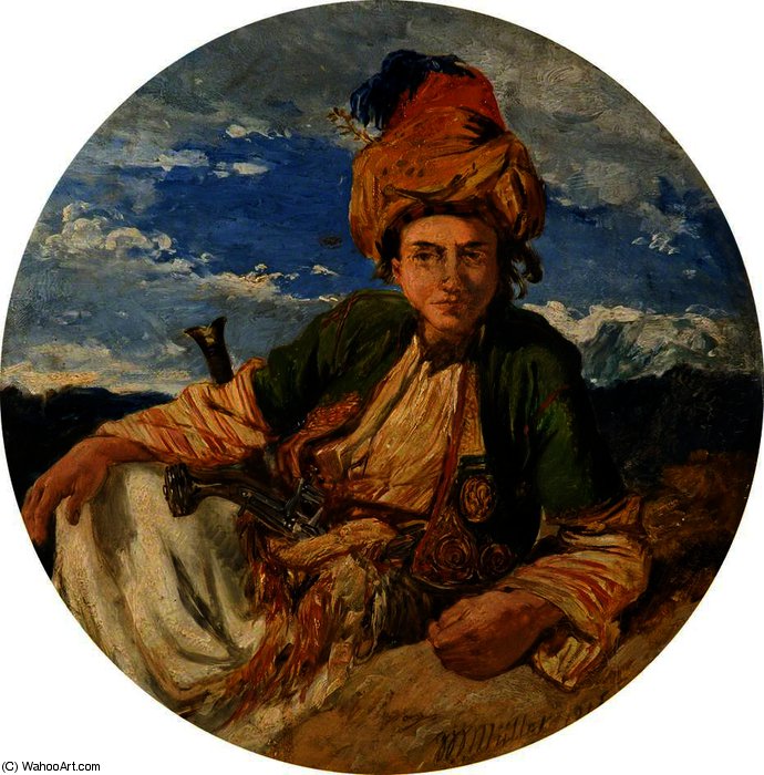Head Of A Zingari, Xanthus — William James Müller