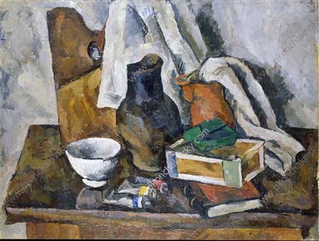 Still Life With Jug — Pyotr Konchalovsky