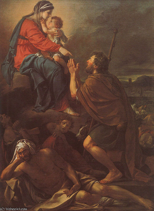 Saint Roch — Jacques-louis David