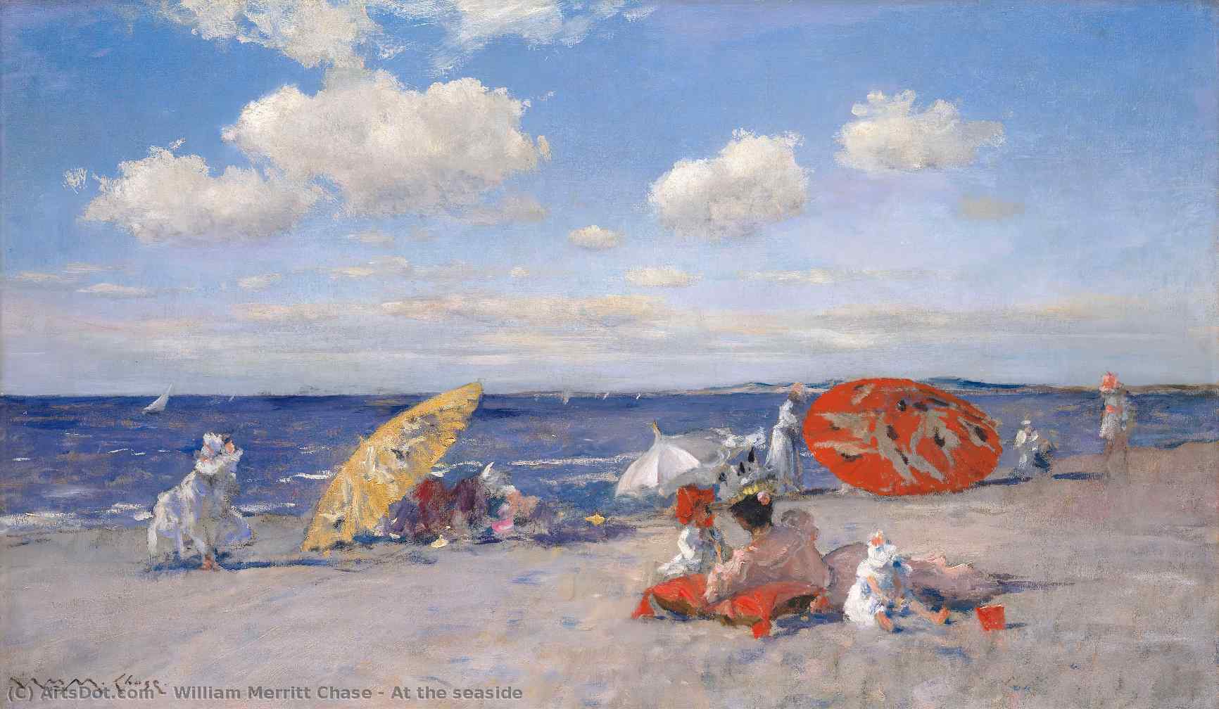 At The Seaside — William Merritt Chase
